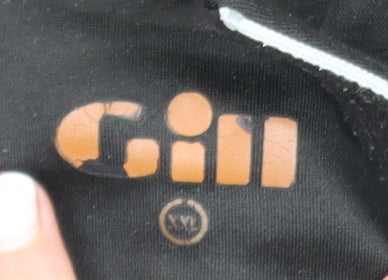 Gill Men's Black XXL 1/4 Zip Lightweight Pullover Sweatshirt