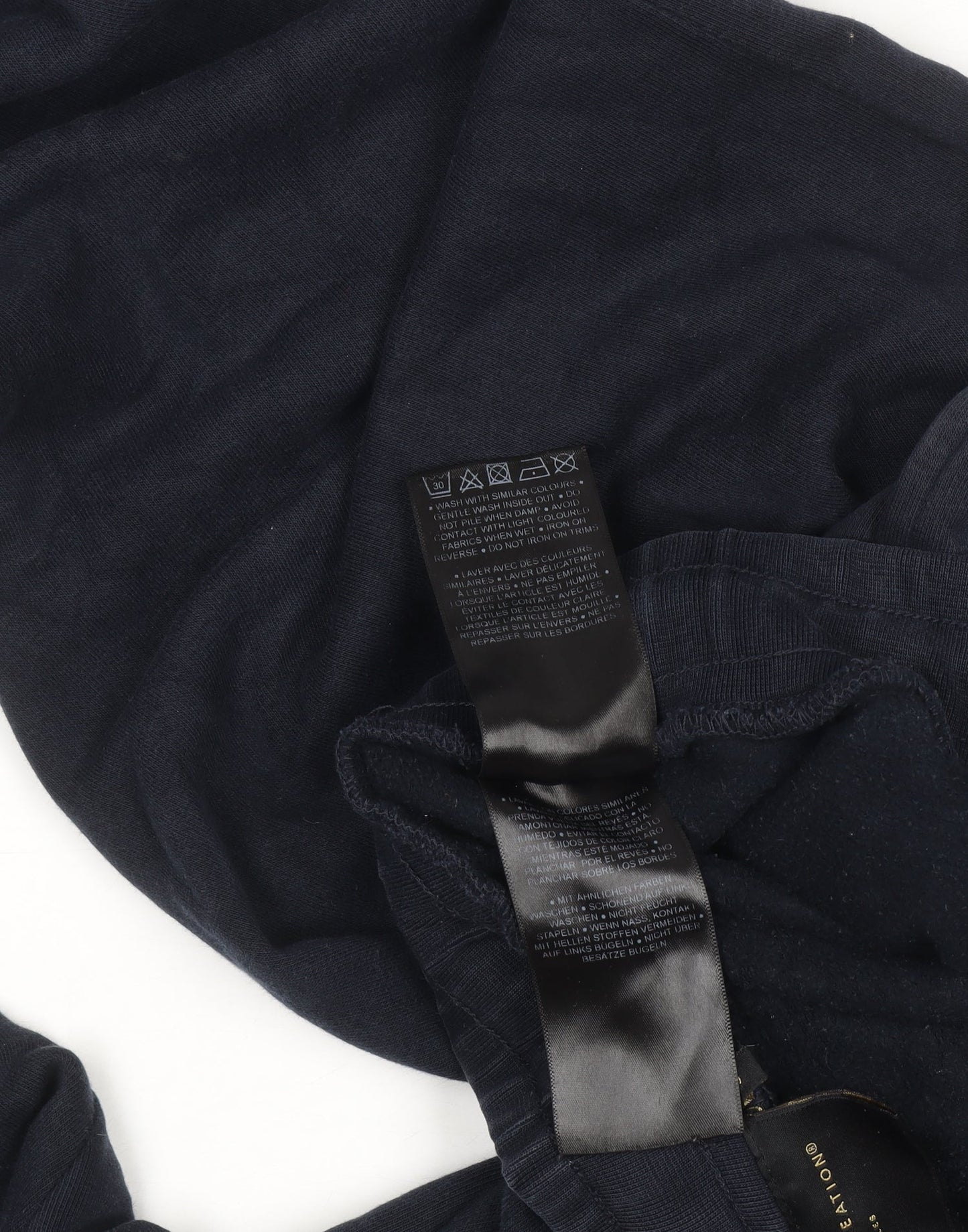 Creative Recreation Men's Black Small Jogger Sweatpants with Drawstring Waist