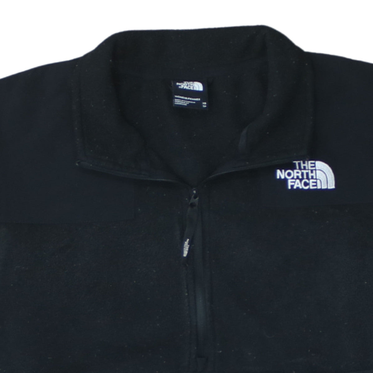 The North Face Women's Black XS Fleece 1/4 Zip Pullover Sweatshirt