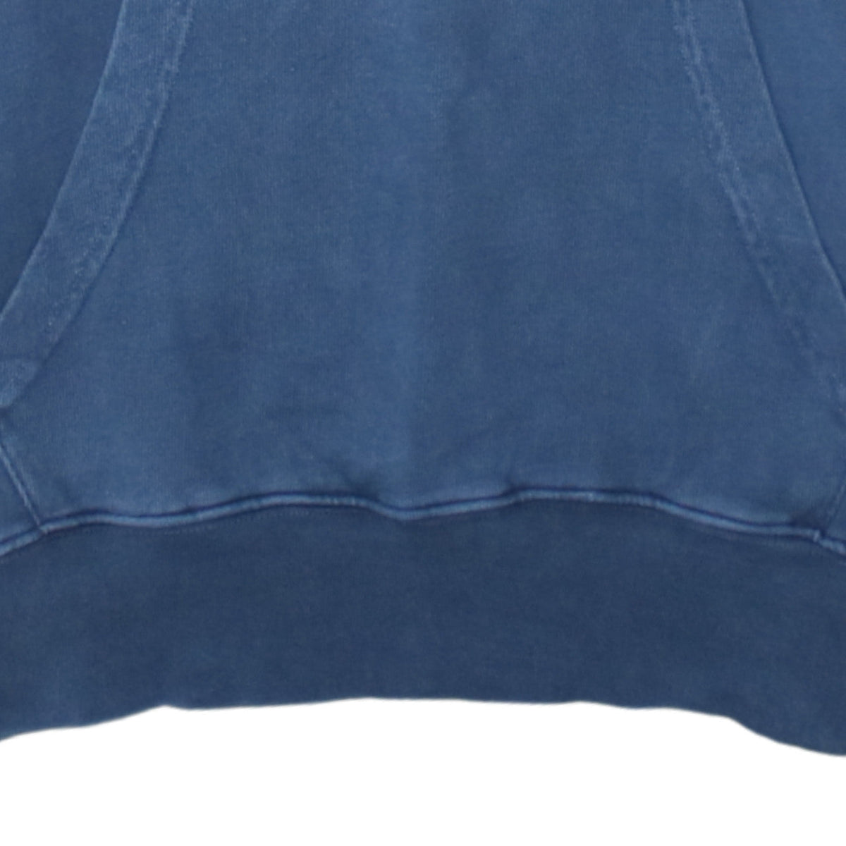 Champion Men's Blue Pullover Hoodie Medium Graphic Logo Fleece