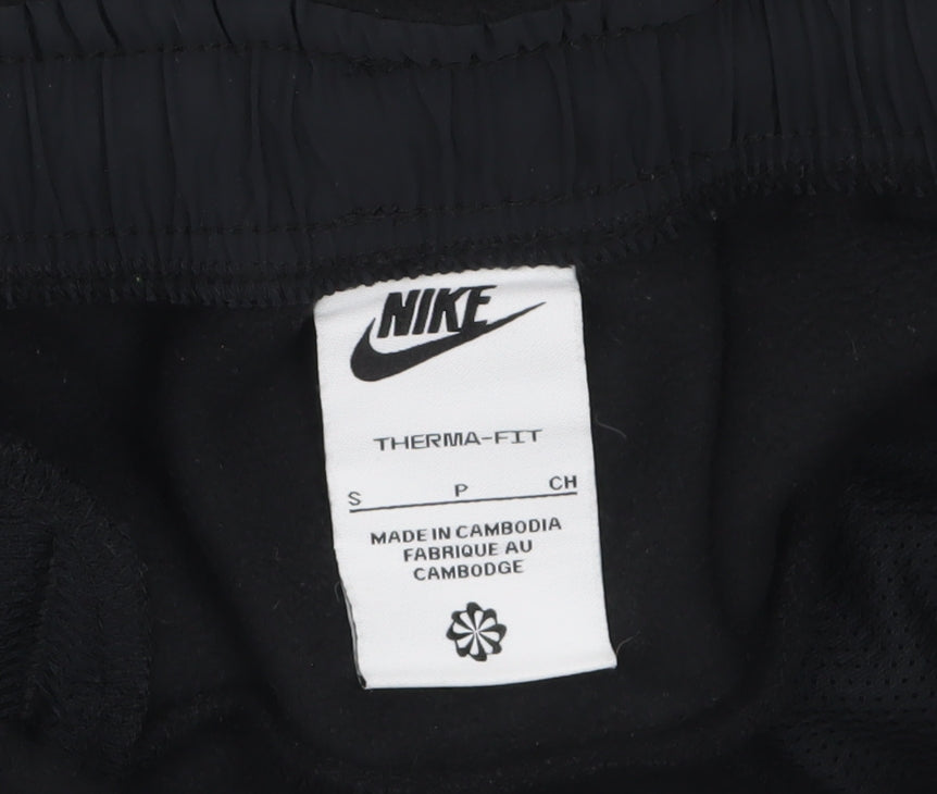Nike Men's Black Therma-Fit Fleece Sweatpants Size S
