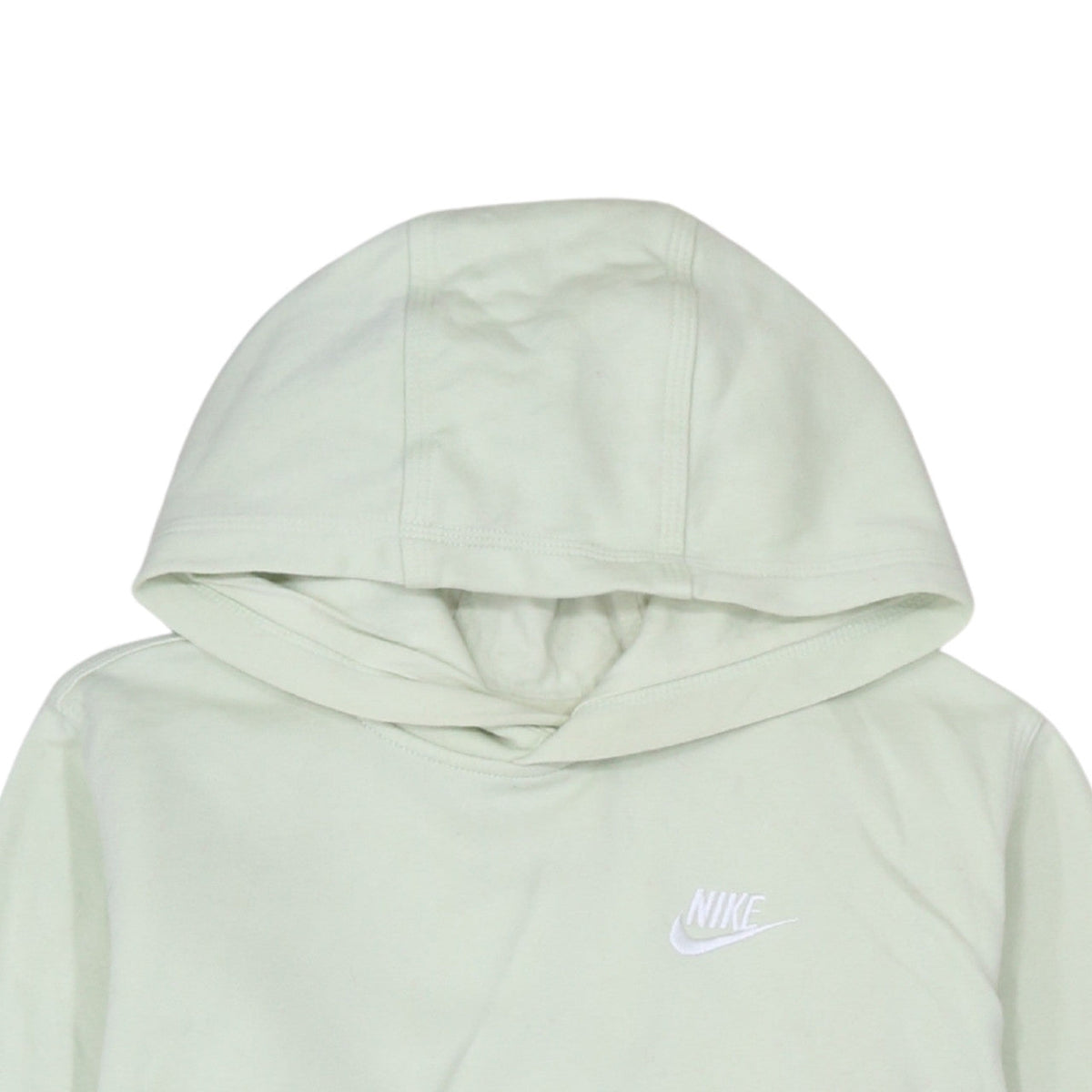 Nike Boys Ivory Pullover Hoodie XL Fleece Logo Lightweight Sweatshirt