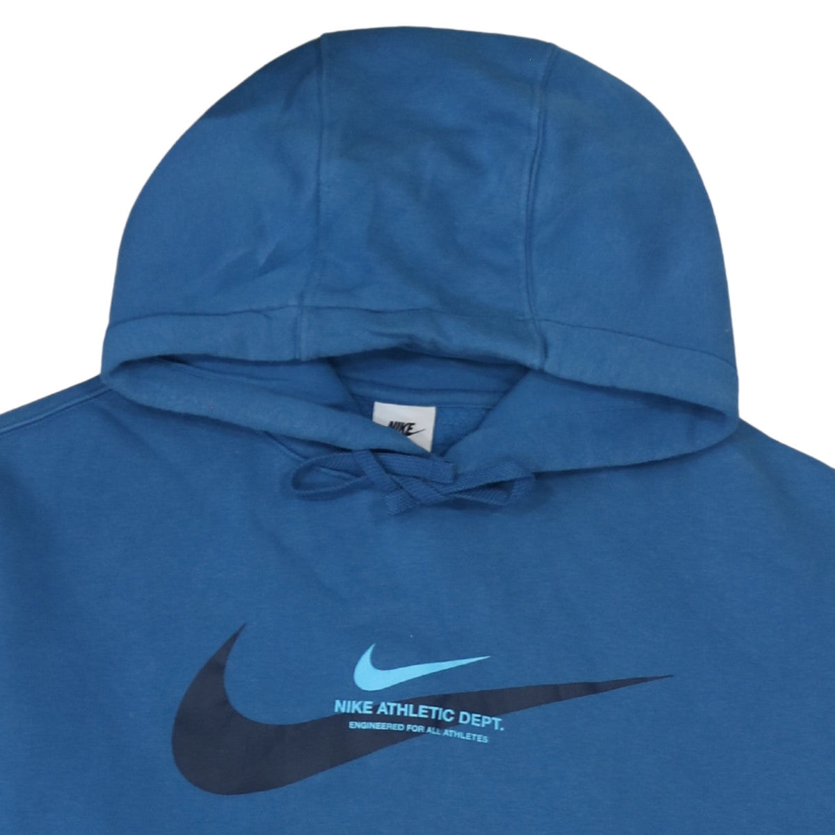 Nike Men's Blue XL Pullover Hoodie Athletic Dept Logo Sweatshirt