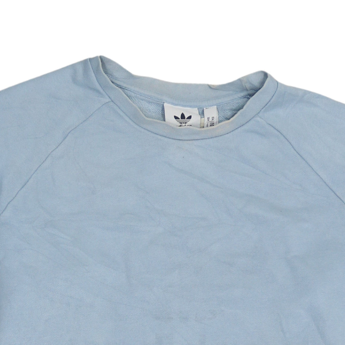 Adidas Men's Blue Crew Neck Pullover Sweatshirt Size M