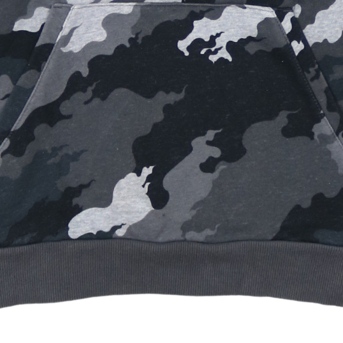 Adidas Boys Grey Camouflage Pullover Hoodie Size 13Y Regular Fit