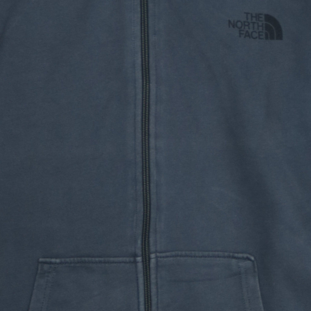 The North Face Men's Blue Full Zip Hoodie Size M