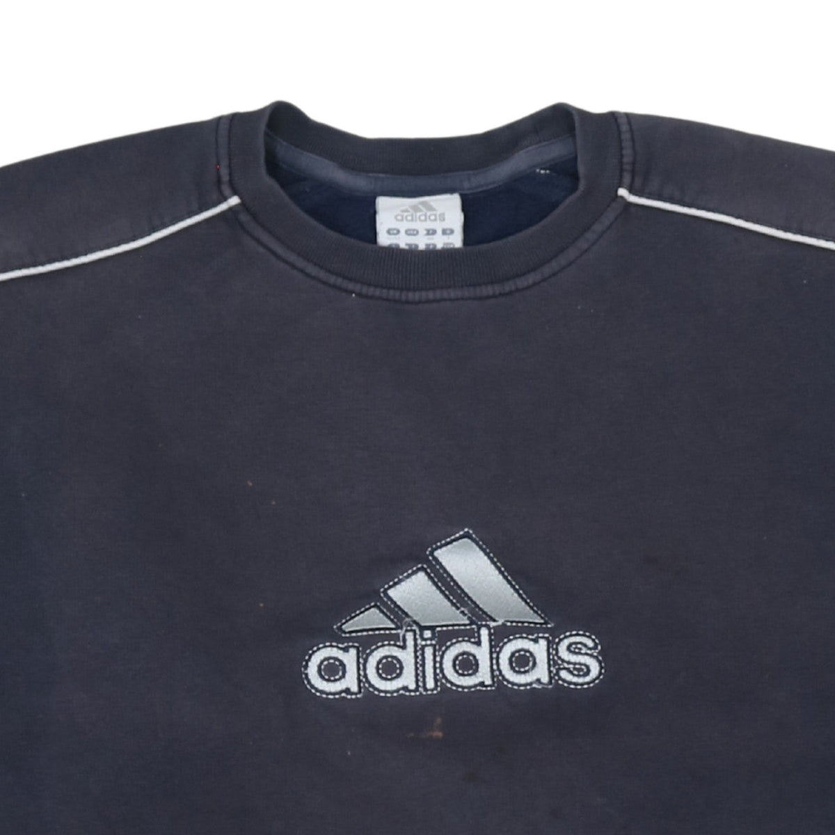 Adidas Men's Blue XL Pullover Sweatshirt Crew Neck Logo Sportswear