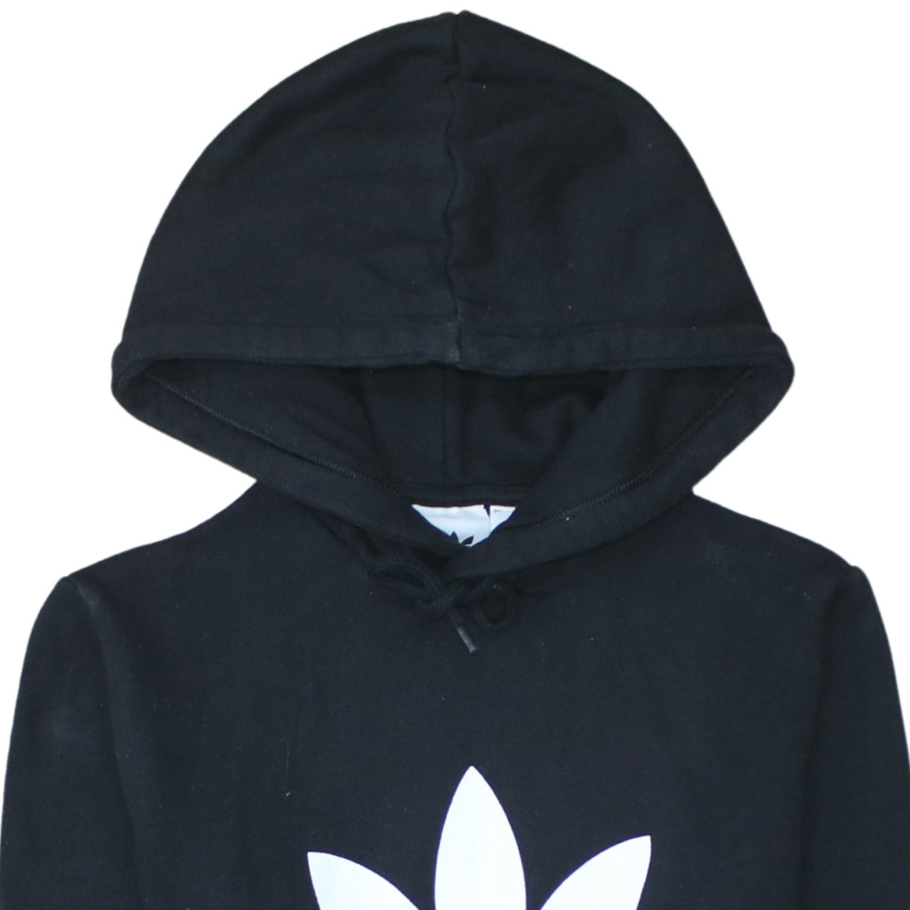 Adidas Men's Black XS Pullover Hoodie with Logo, Regular Fit