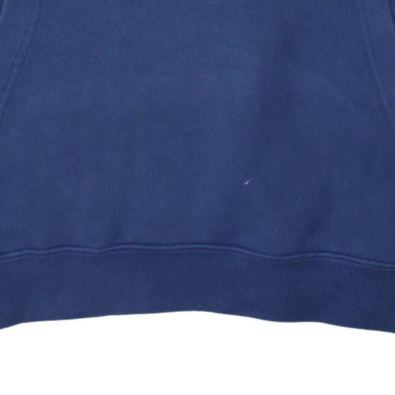 Nike Men's Blue Pullover Hoodie L Regular Fit Fleece Sportswear