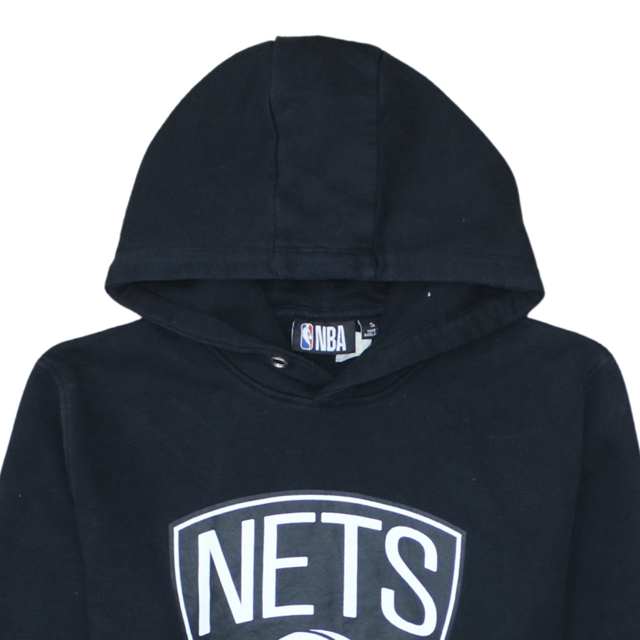 Primark NBA Men’s Black Pullover Hoodie S Brooklyn Nets Irving 11