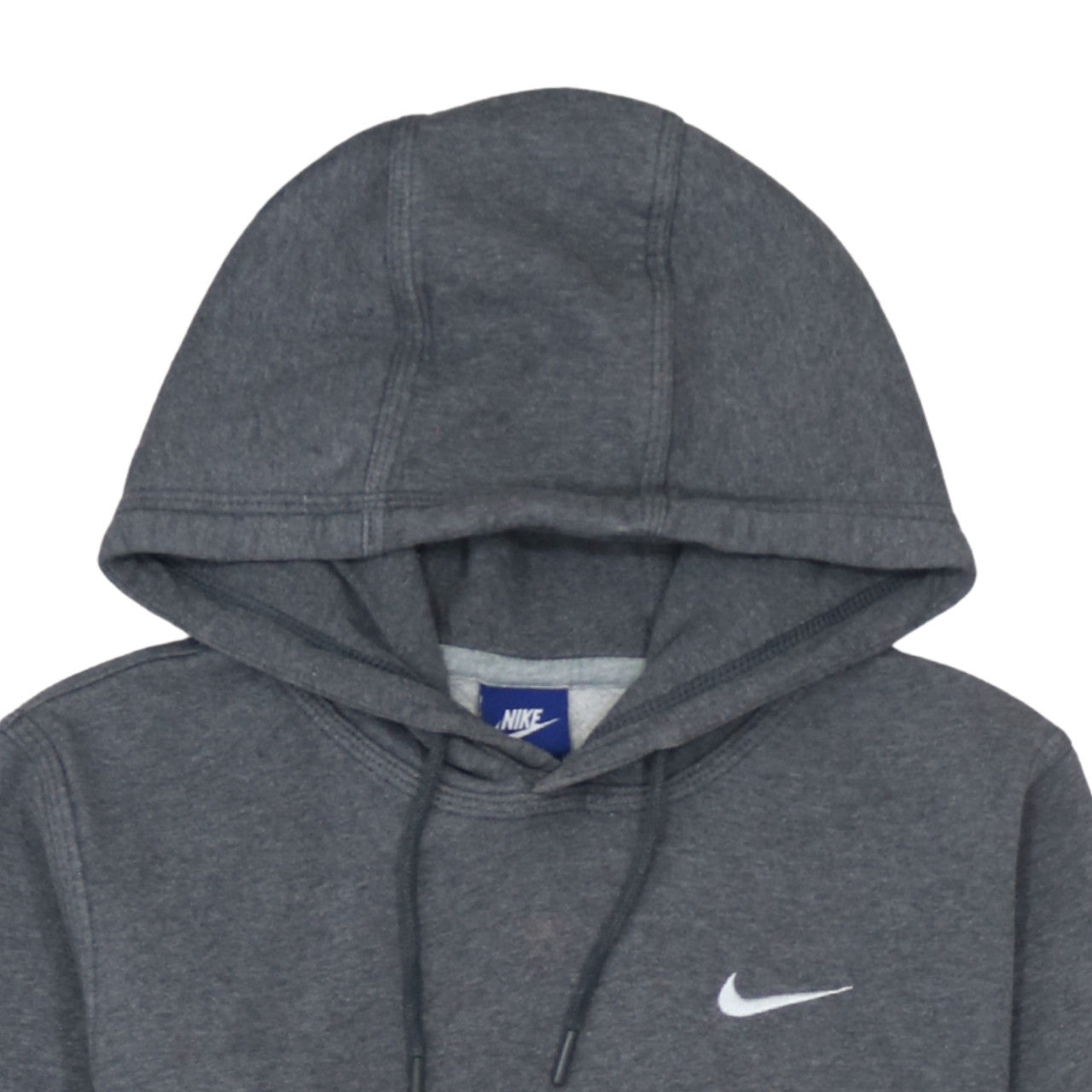 Nike Men's Grey Pullover Hoodie Size S Fleece Sweatshirt