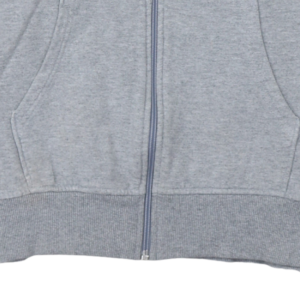 The North Face Men's Grey Full Zip Hoodie S Classic Cotton Blend