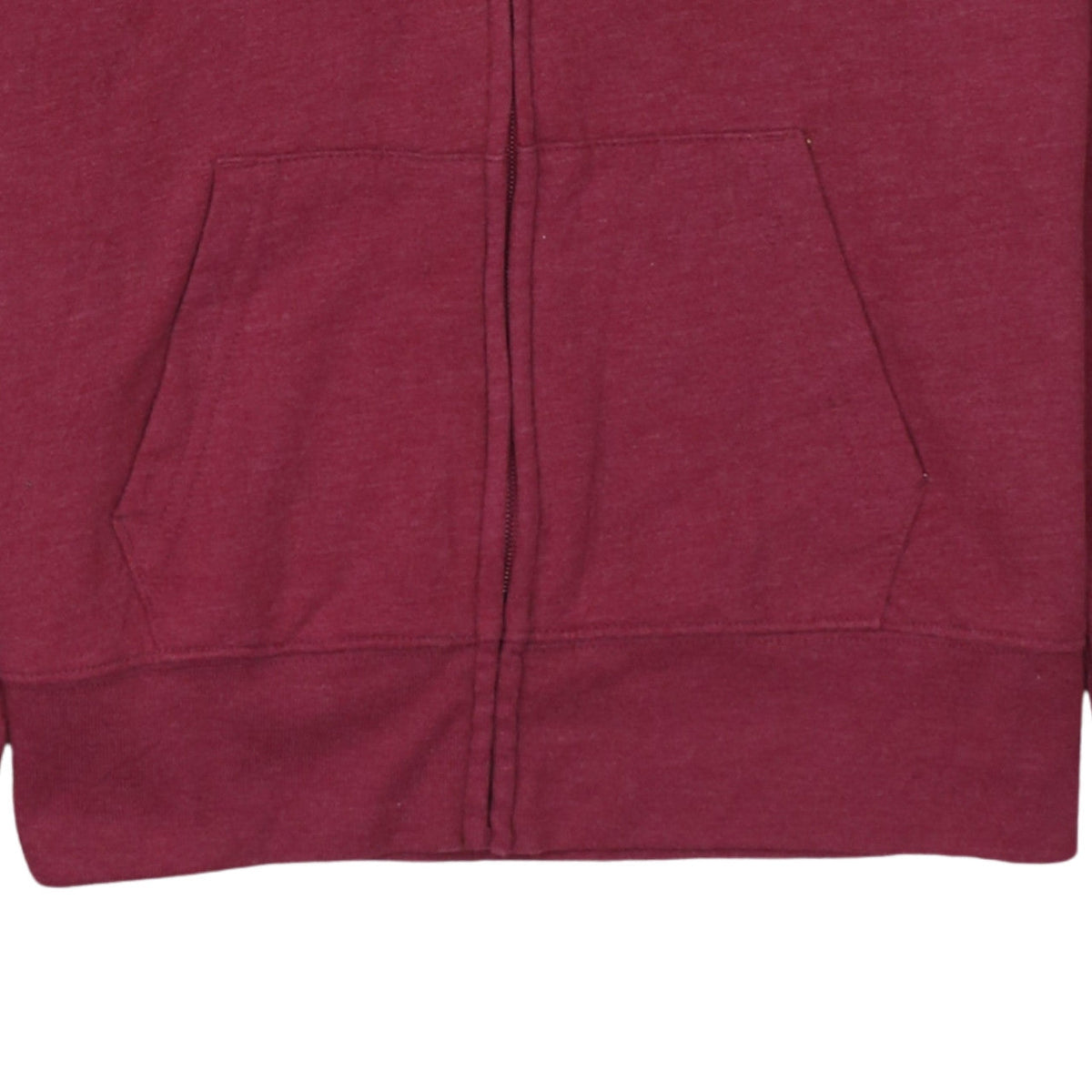 Gap Mens Red Full Zip Hoodie M Logo Fleece Sweatshirt