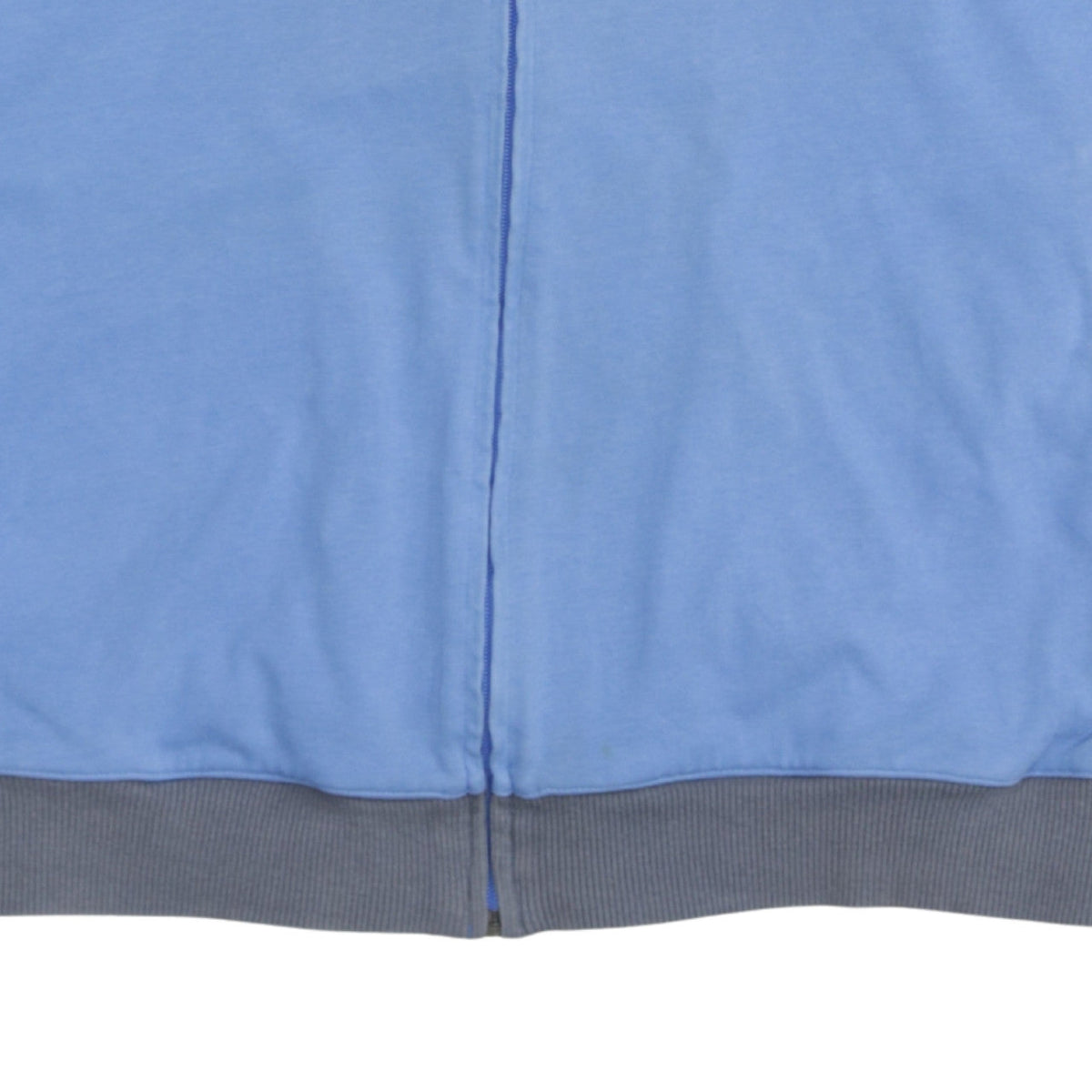 Nike Men Blue XL Track Jacket Full Zip Cotton Blend