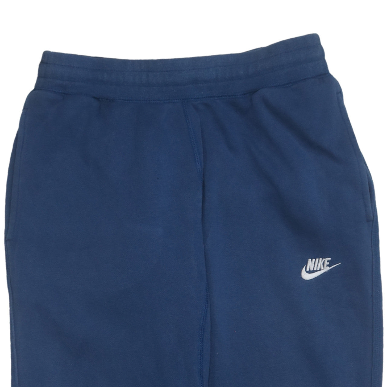 Nike Men Blue Regular Fit Jogger Sweatpants M Cotton Blend Tapered