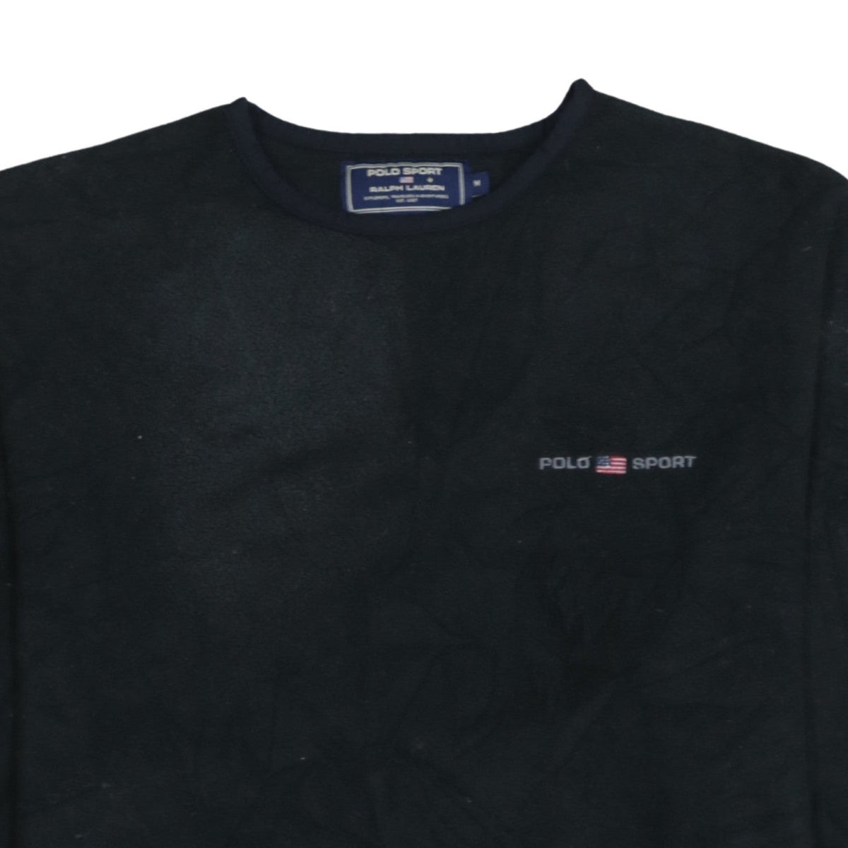 Polo Sport Ralph Lauren Men's Black Fleece Sweatshirt M