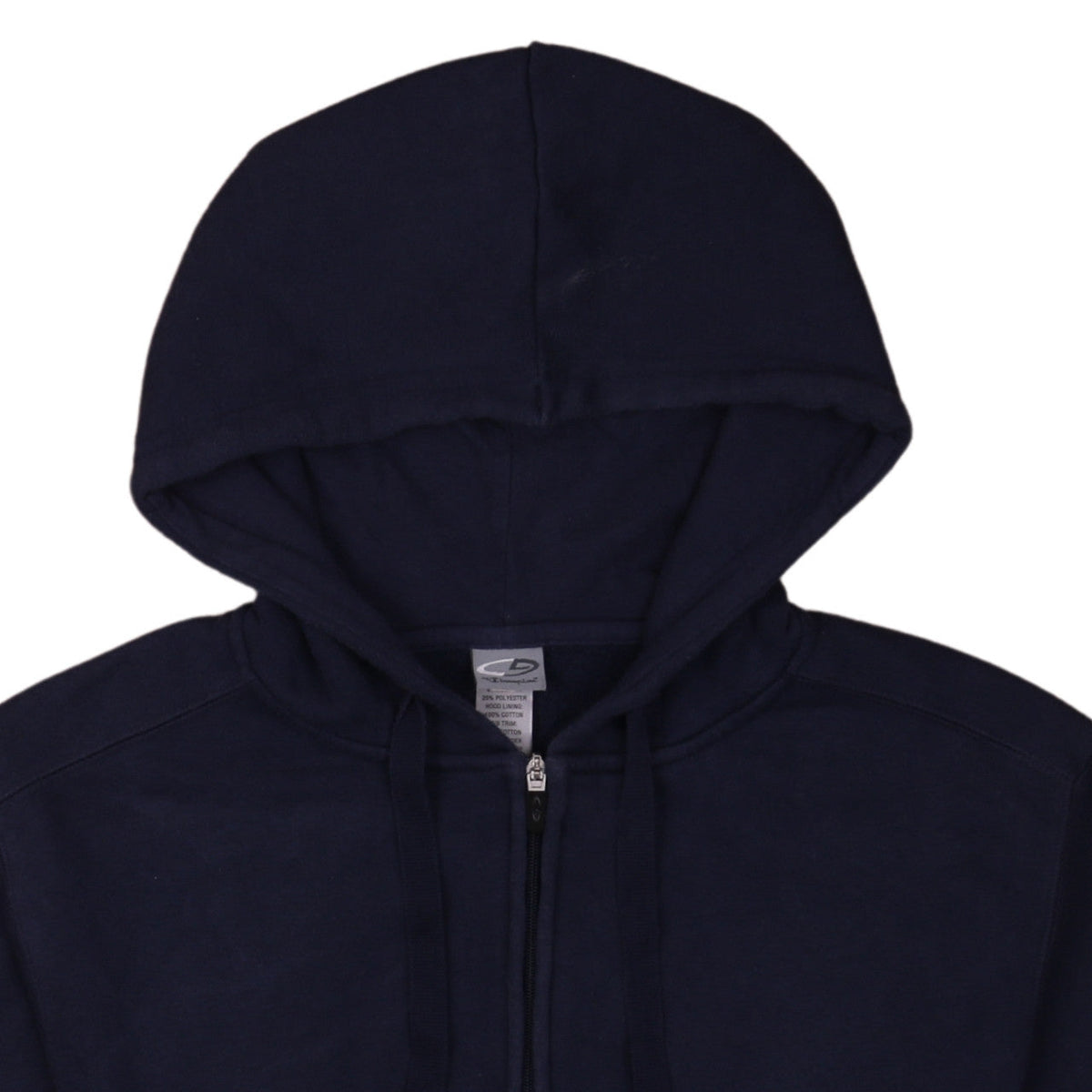 Champion Men's Blue Full Zip Hoodie Size S