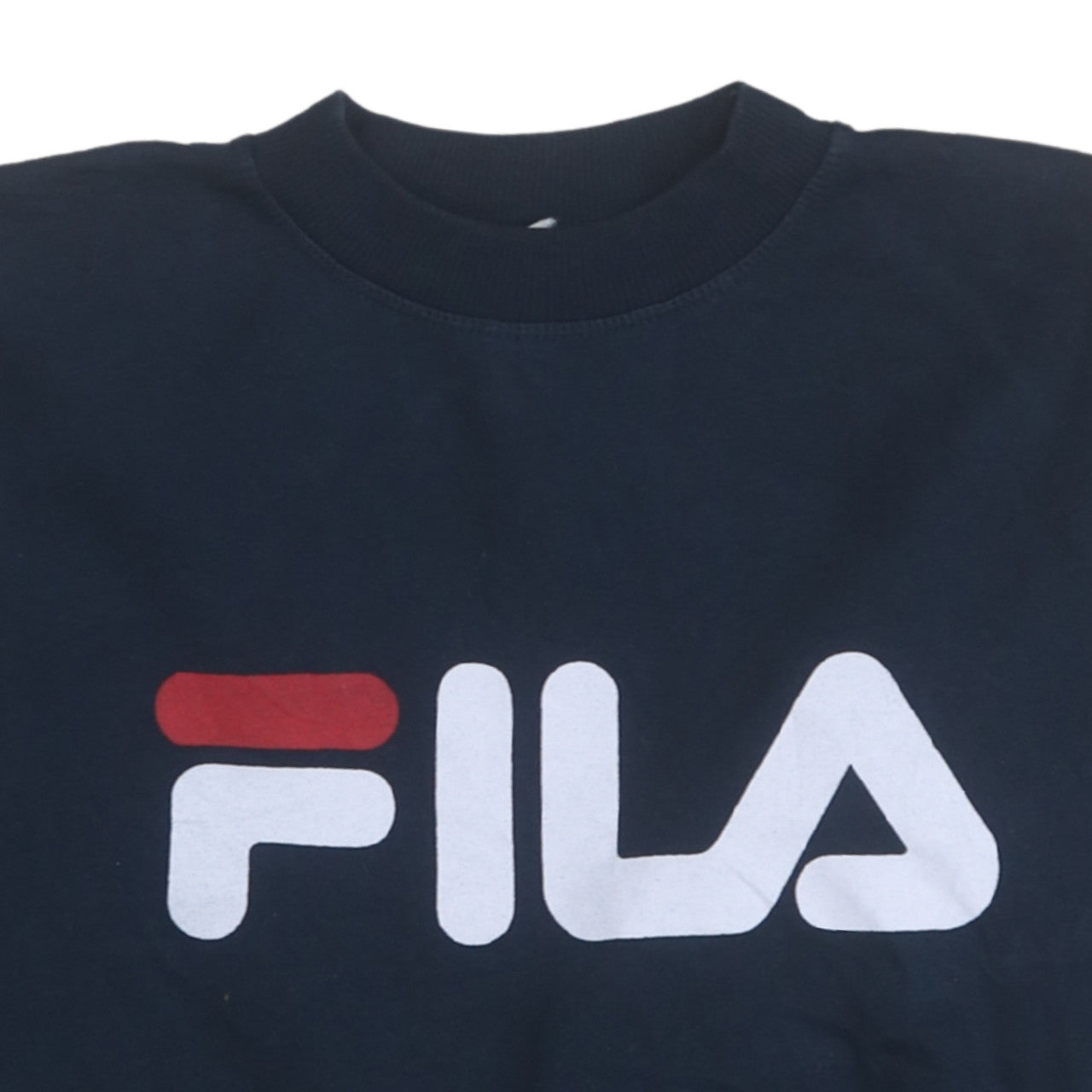 Fila Mens Blue Small Pullover Crew Neck Sweatshirt