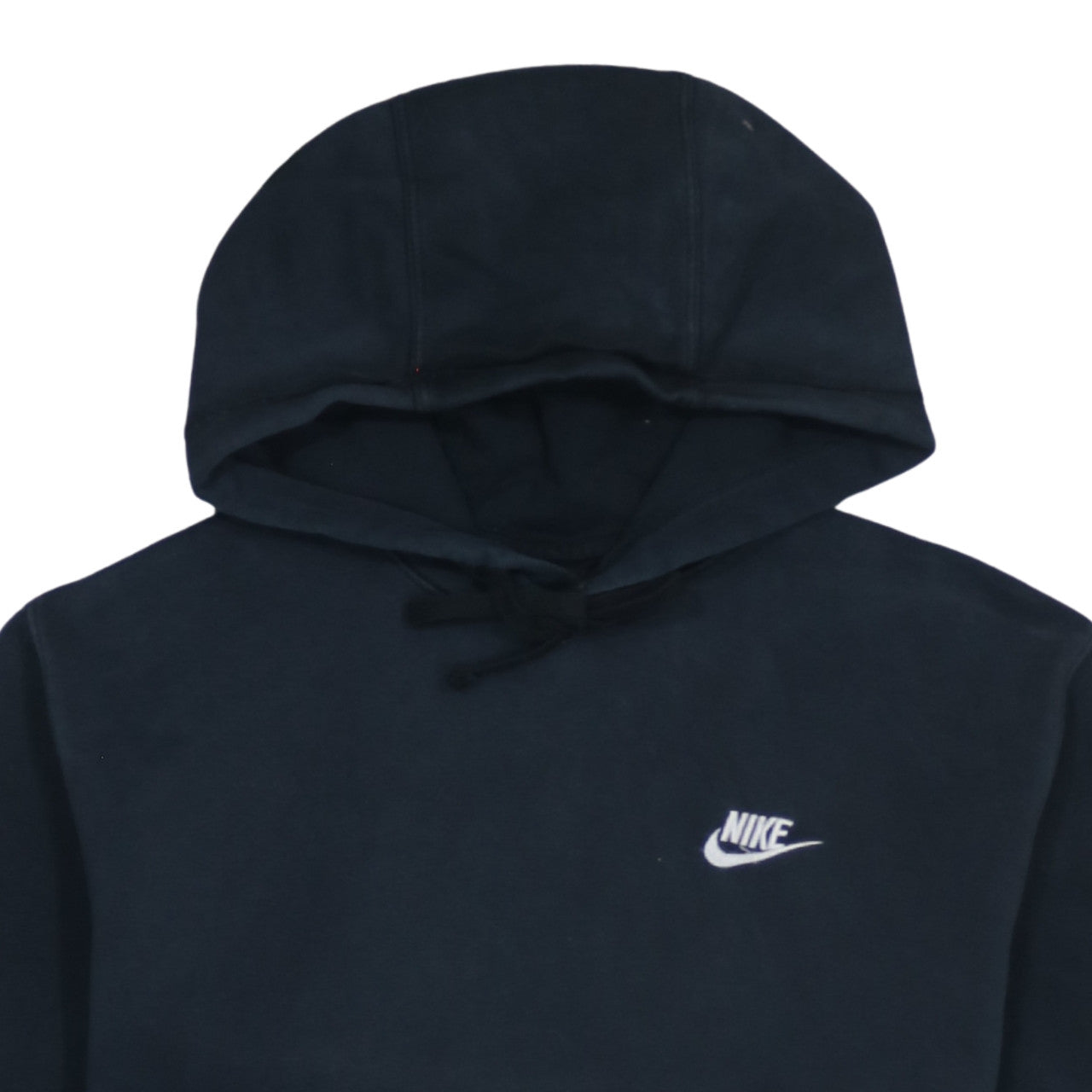 Nike Men's Black Pullover Hoodie Size M Fleece Logo Sportswear