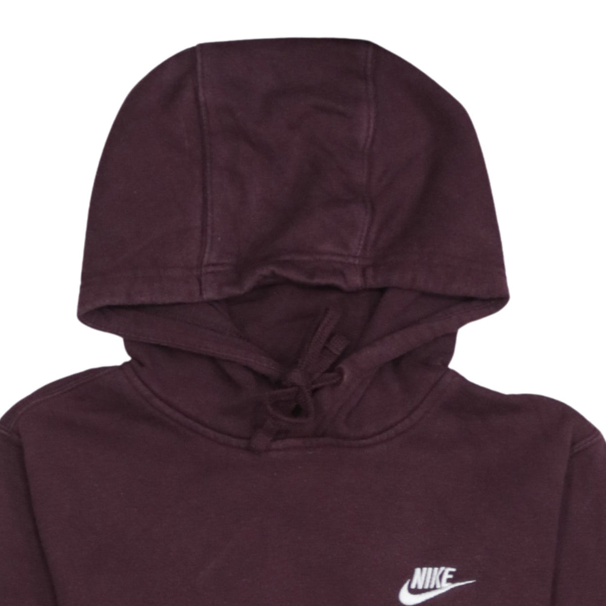 Nike Men's Purple Small Pullover Hoodie with Logo