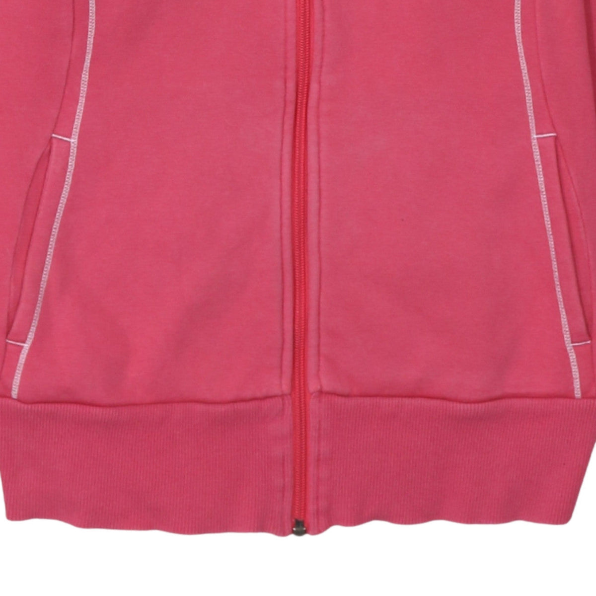 PUMA Womens Pink Hooded Full Zip Sweatshirt UK 10