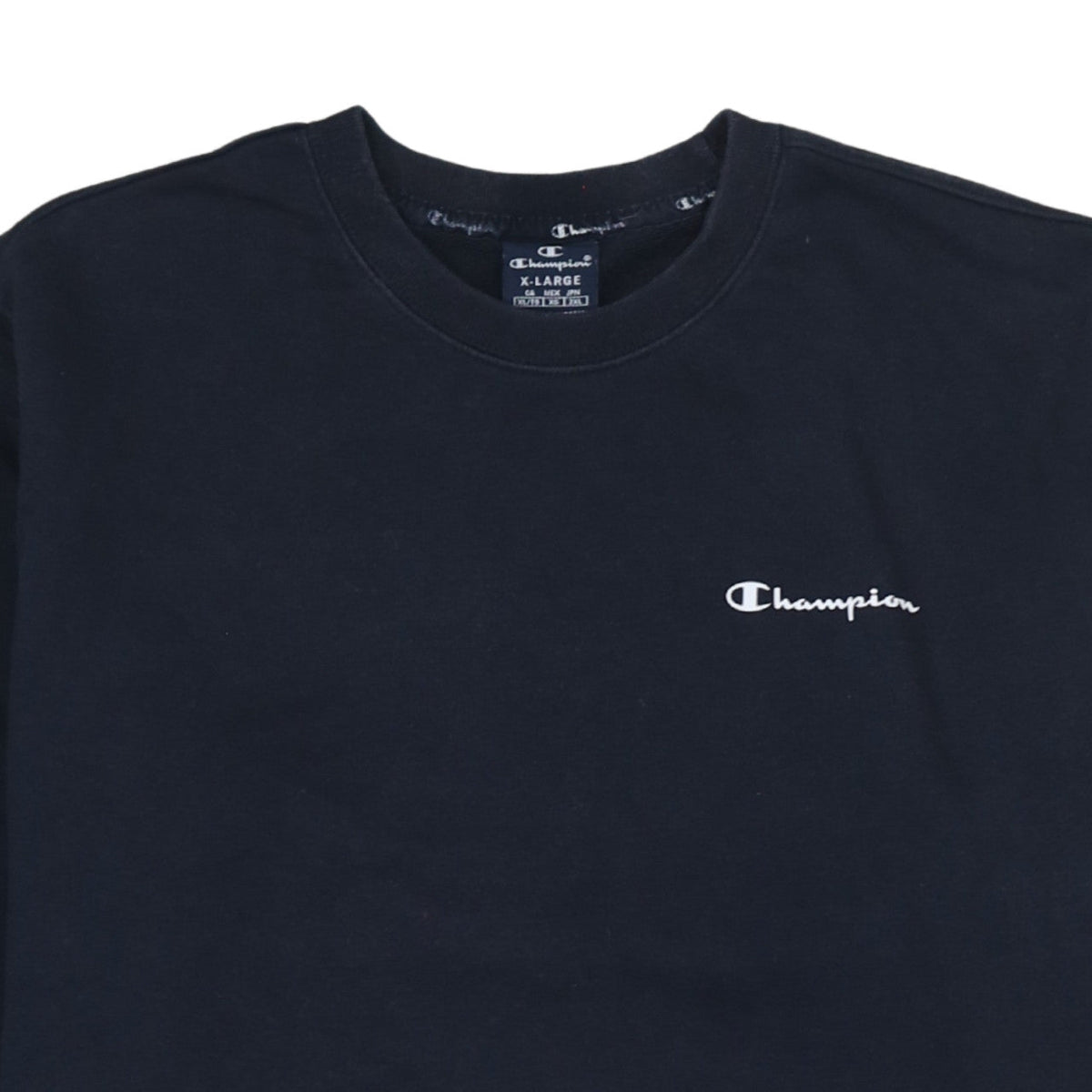 Champion Men's Blue XL Pullover Crew Neck Sweatshirt