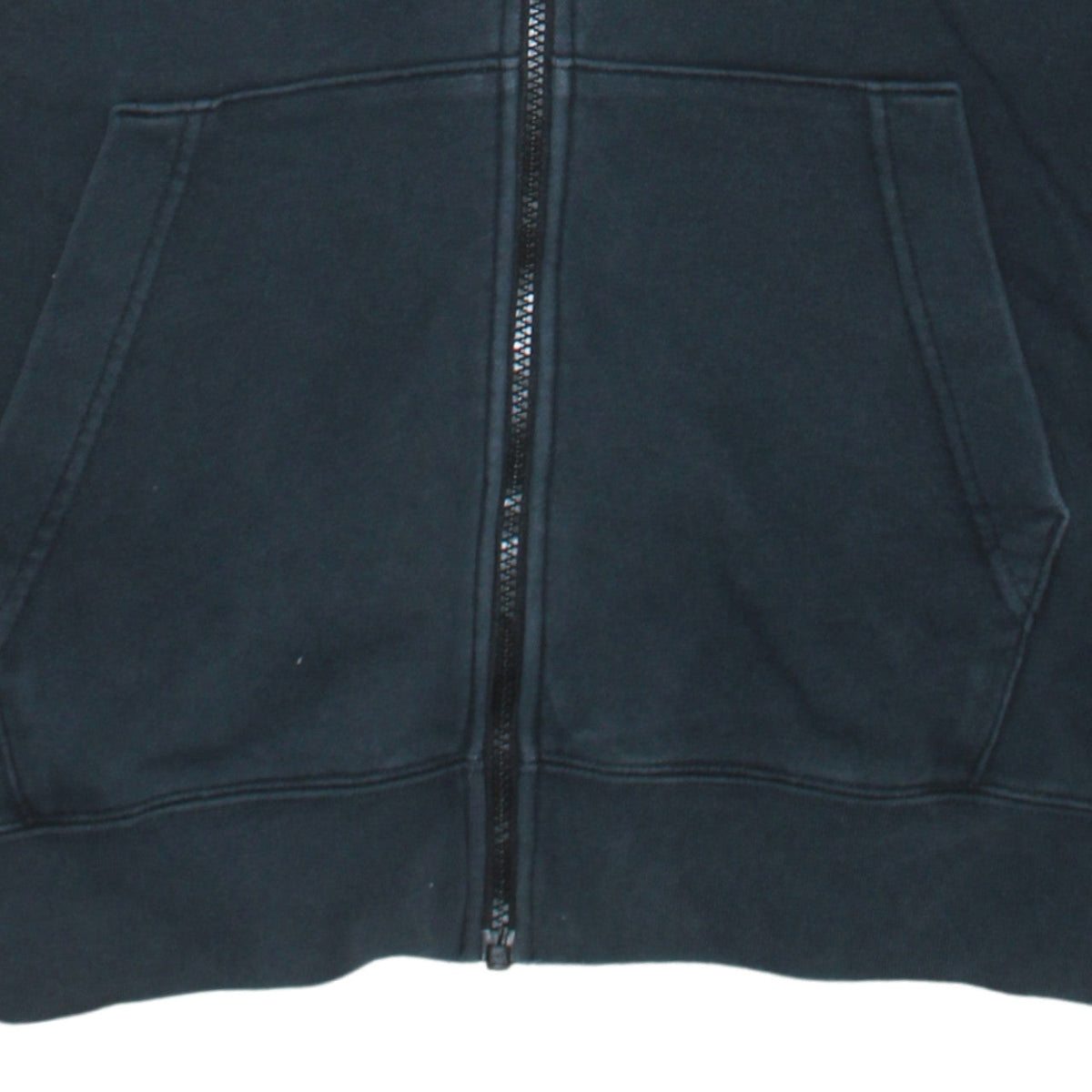 Nike Men's Black Full Zip Hoodie M Regular Fit Fleece Sweatshirt