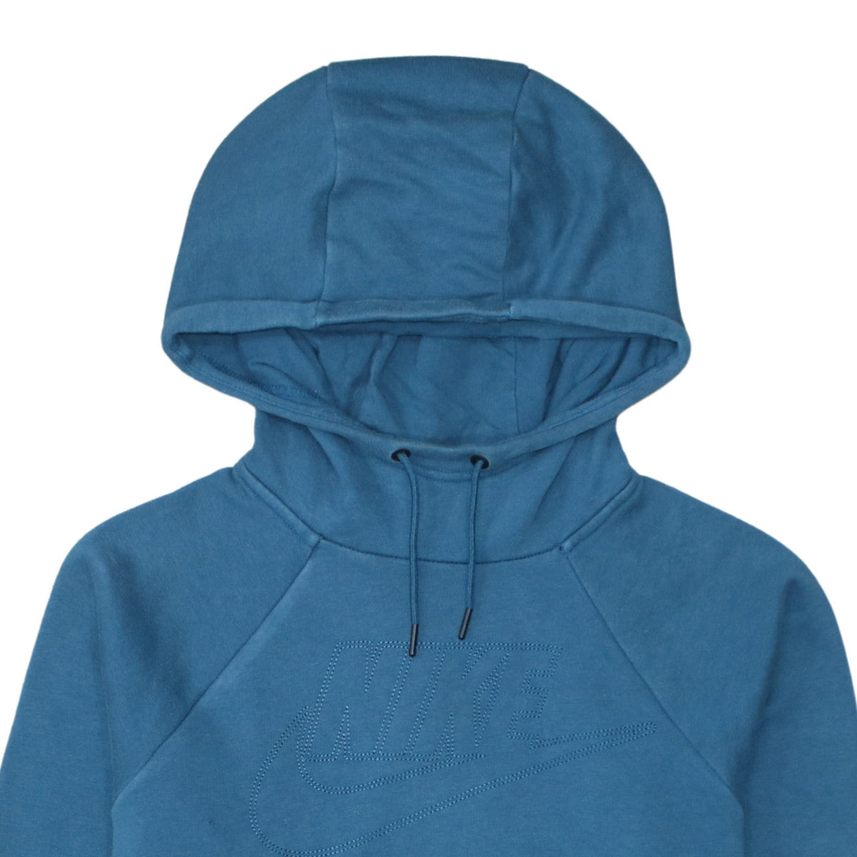 Nike Men's Blue Pullover Hoodie Size M Regular Fit Cotton Blend
