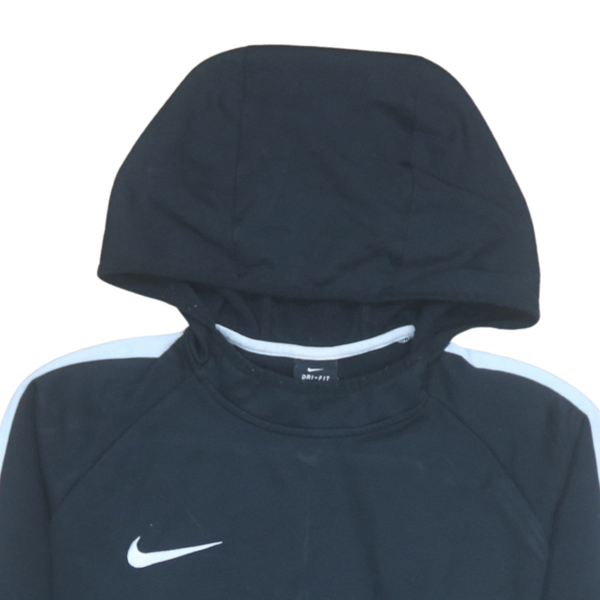 Nike Men's Black Dri-FIT Pullover Athletic Hoodie Medium
