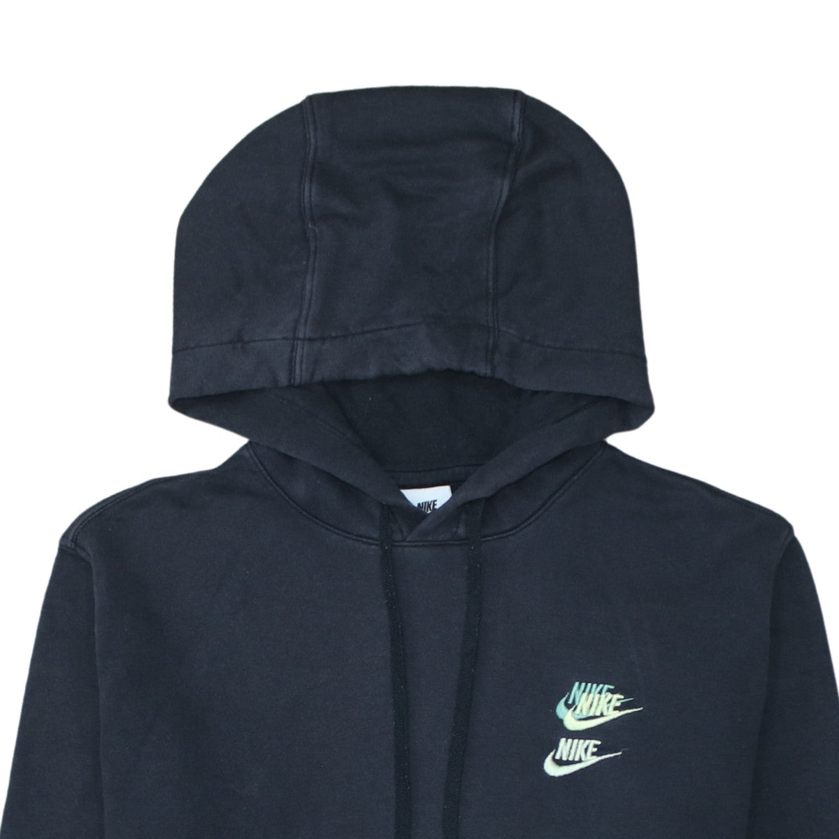 Nike Men's Black Pullover Hoodie M Logo Fleece Sportswear