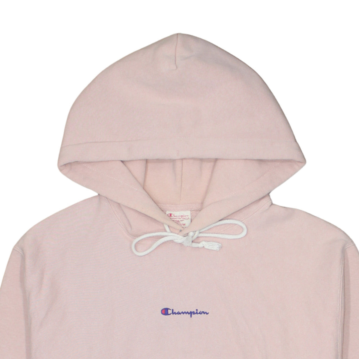 Champion Men's Pink Reverse Weave Pullover Hoodie Size M
