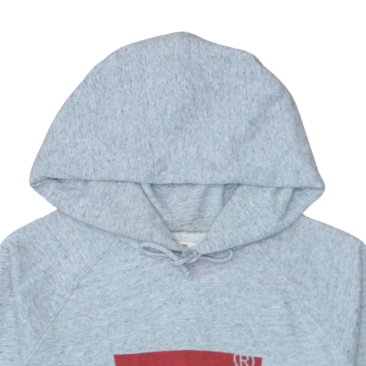 Levi's Mens Grey Hoodie L Pullover Graphic Print Cotton Blend