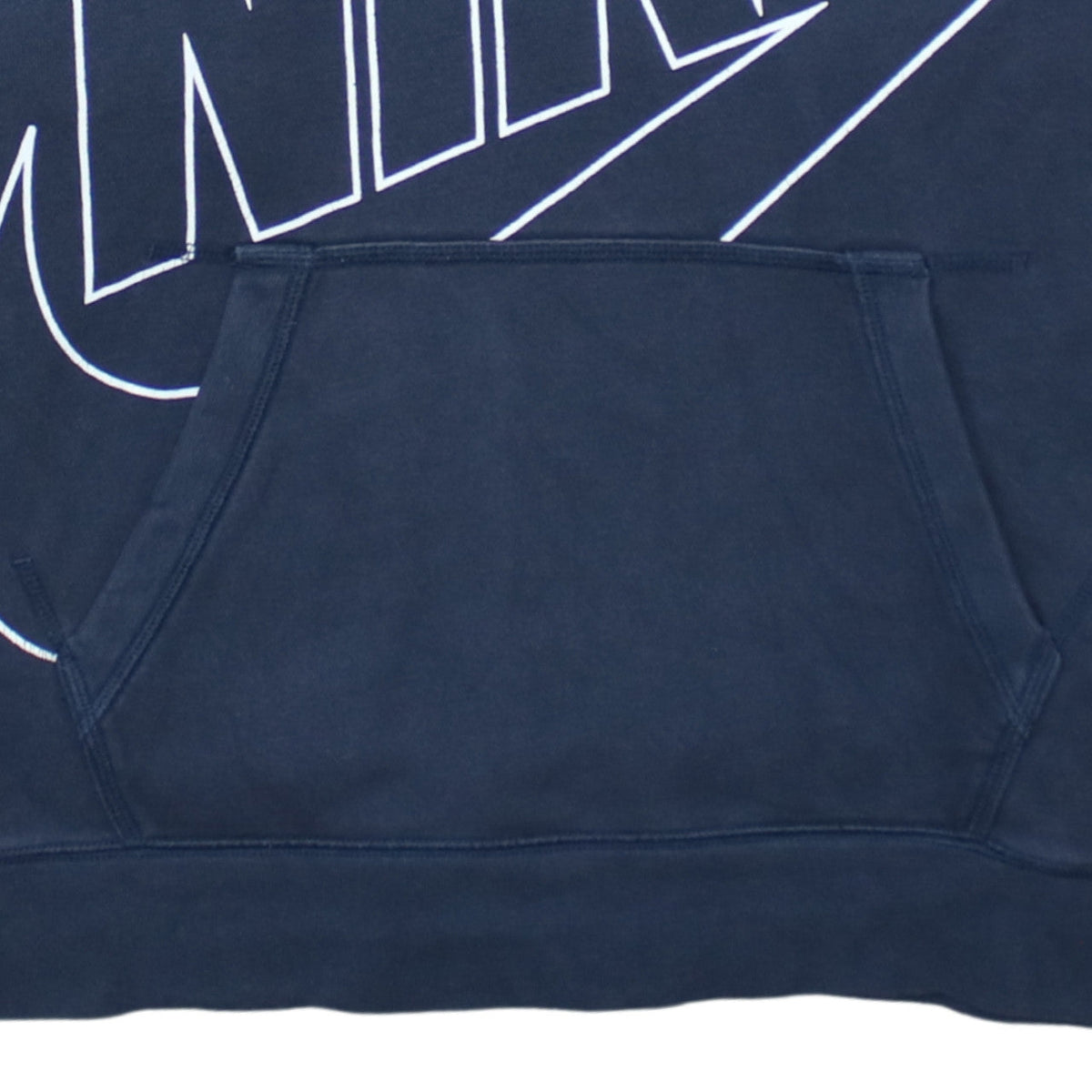 Nike Men's Blue Pullover Hoodie Large Graphic Sportswear