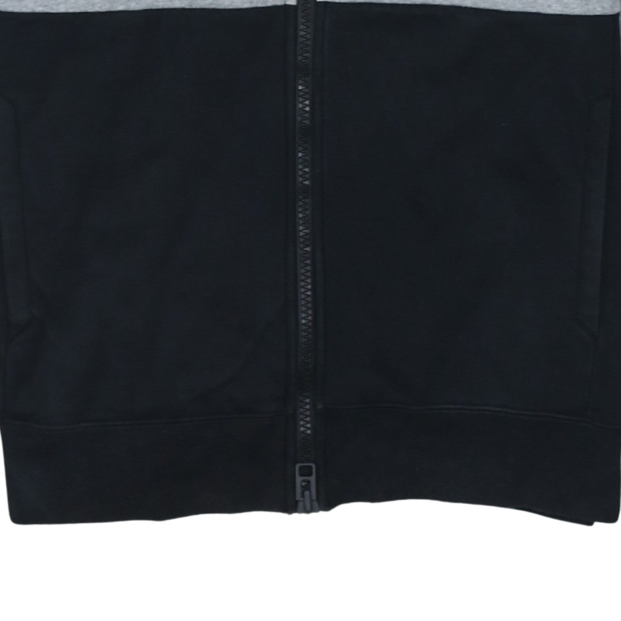 Nike Air Men's Grey & Black Full Zip Hoodie Size M Regular Fit
