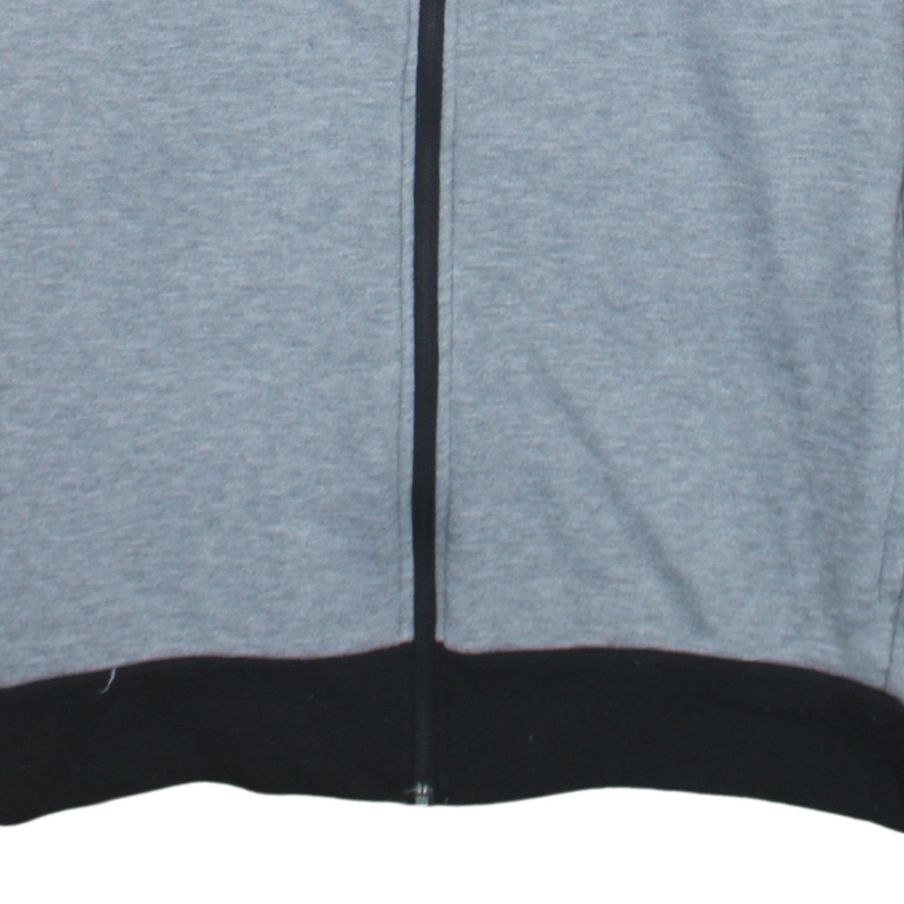 Adidas Men Grey Full Zip Hoodie L Climalite Sportswear