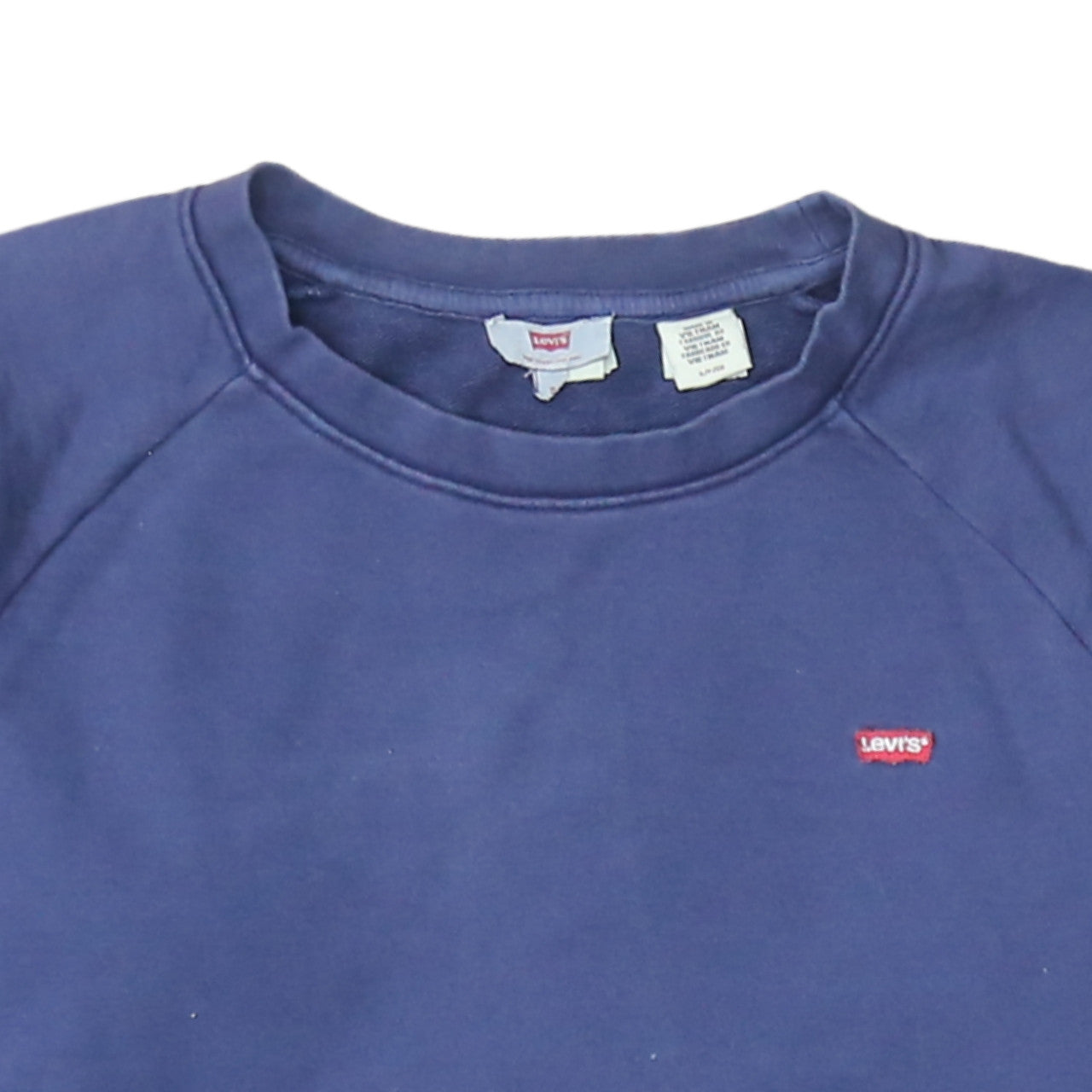 Levi's Men's Blue Small Crew Neck Pullover Sweatshirt