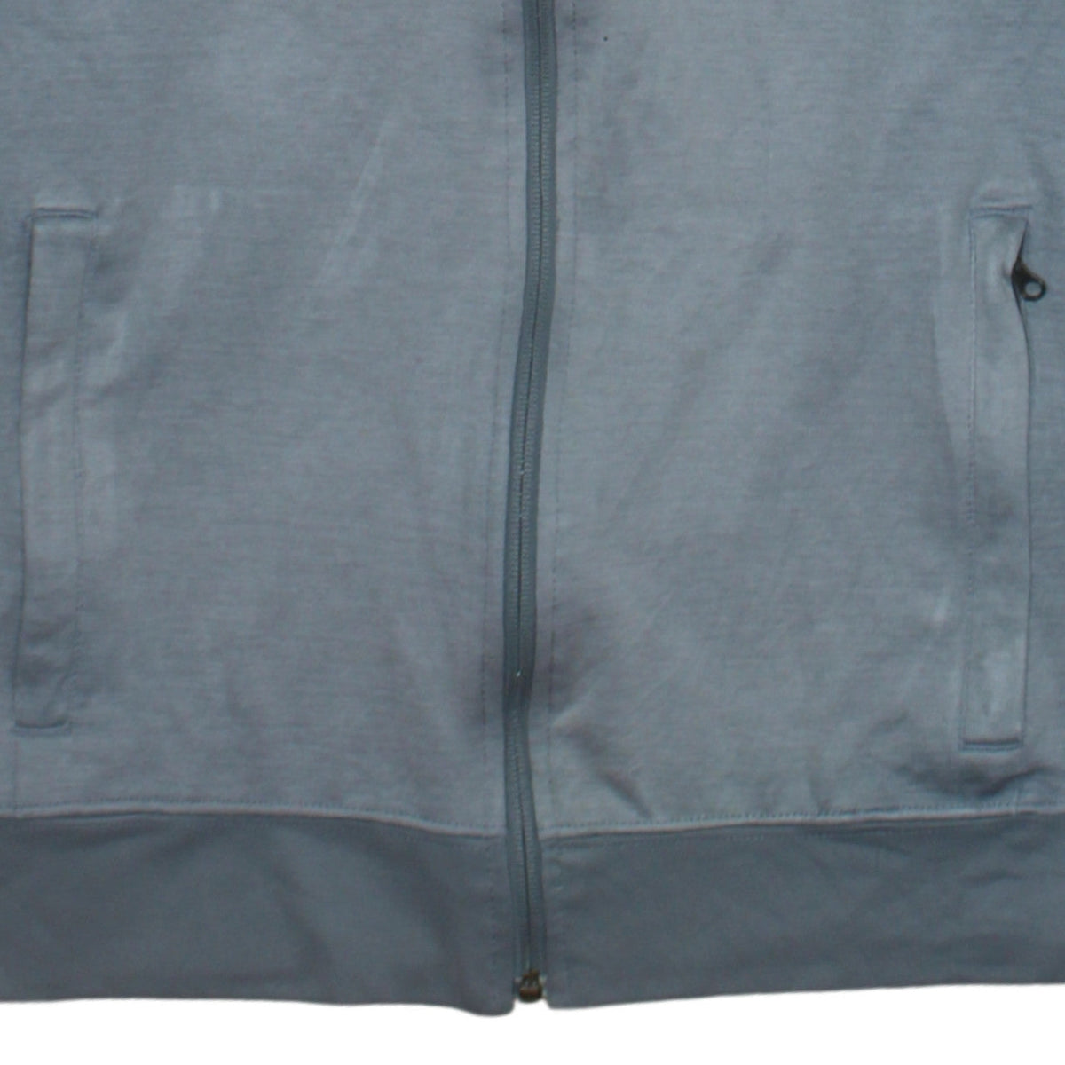 Nike Men's Grey Dri-Fit Full Zip Sports Sweatshirt M