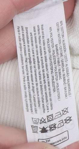 Yale University Women Ivory XS Pullover Crew Neck Sweatshirt