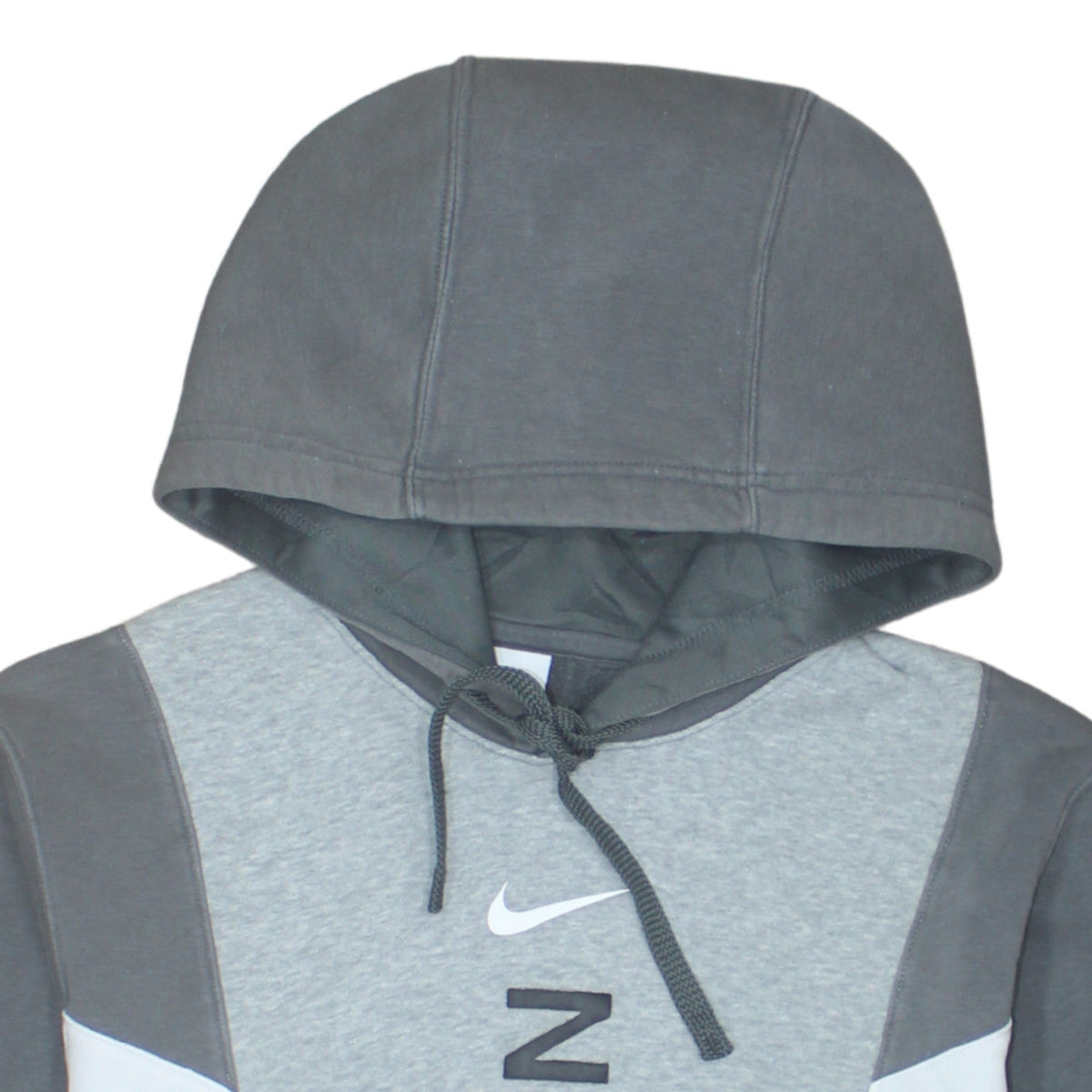 Nike Men's Grey Pullover Hoodie Size S Graphic Sports Fleece