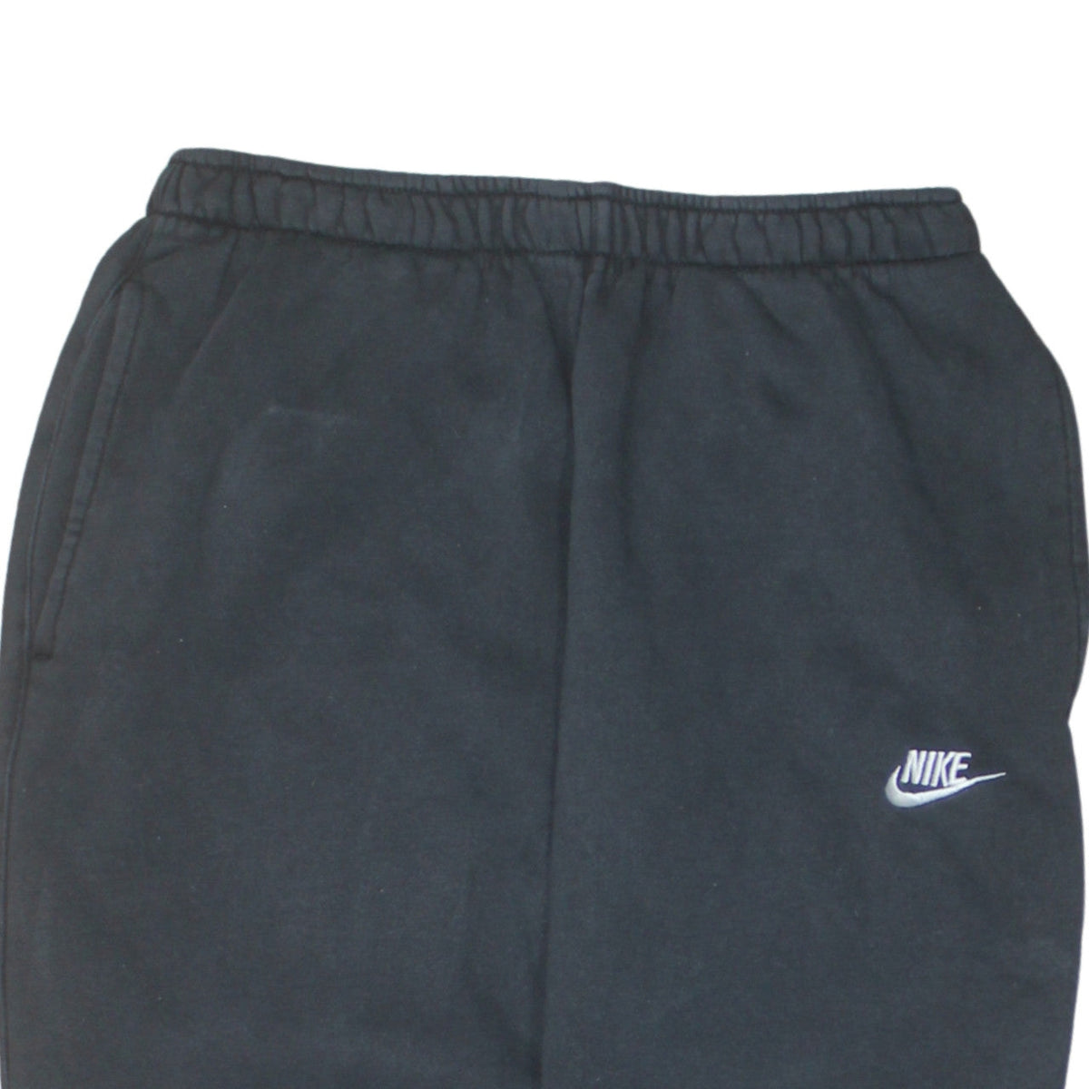 Nike Men's Black Fleece Jogger Sweatpants Size M Regular Fit