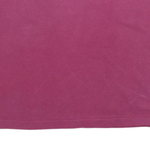 Champion Men Pink Small Crew Neck Sports Cotton T-Shirt