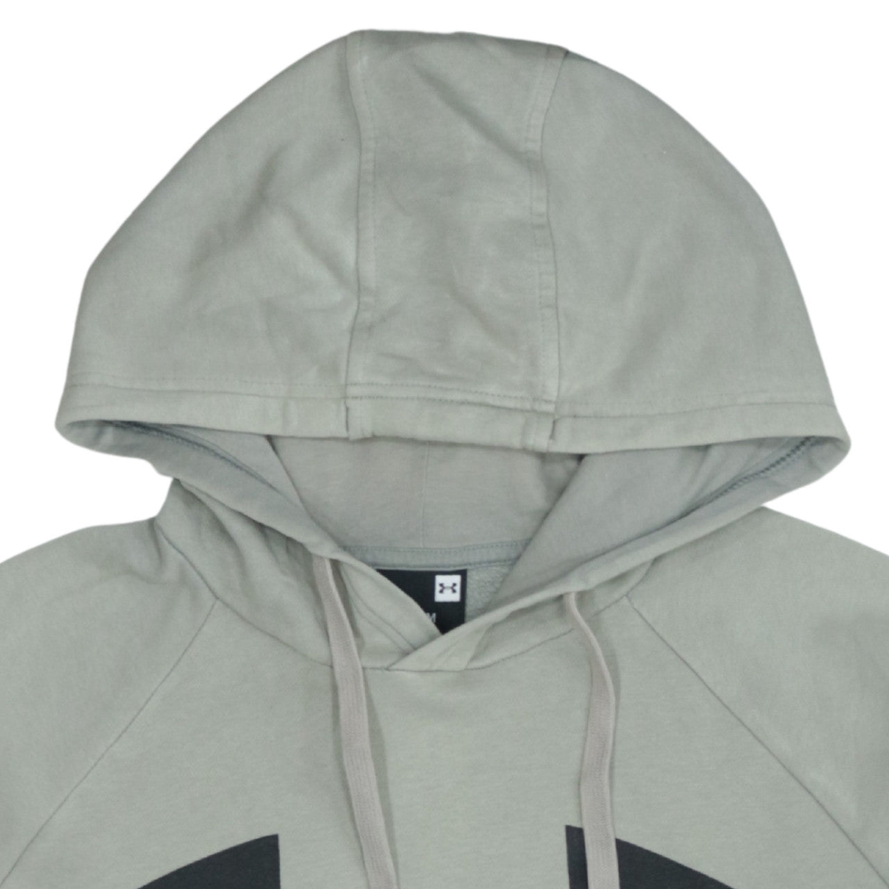 Under Armour Men's Grey Hoodie Pullover Medium Sports Logo Sweatshirt