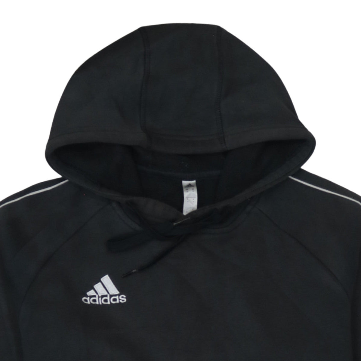 adidas Men's Black Pullover Hoodie M Sports Fleece Regular Fit