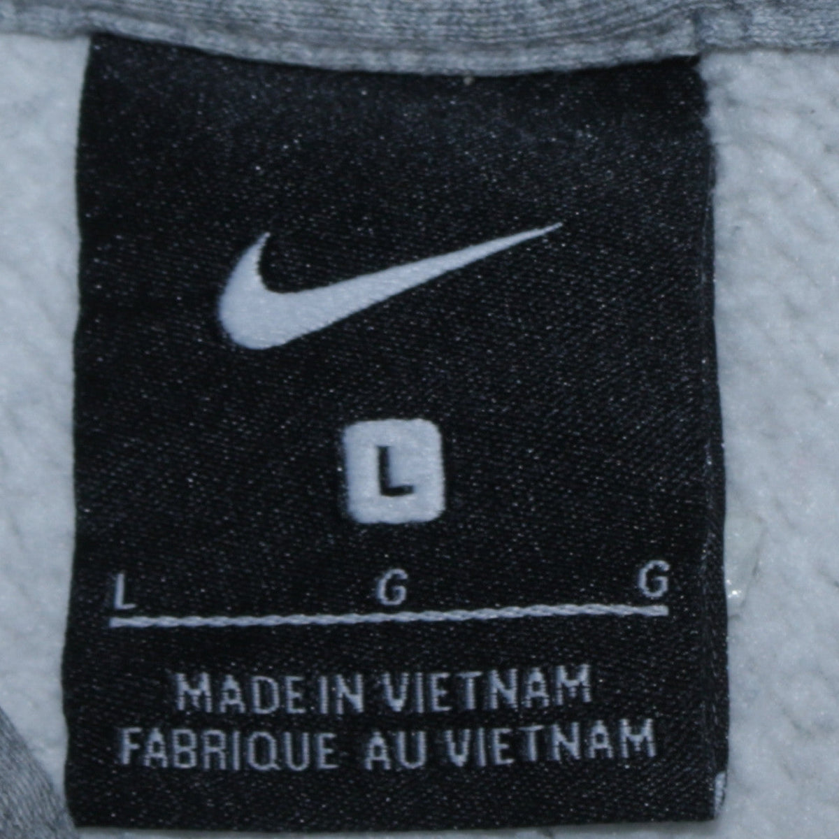 Nike Men's Grey LC Warriors Baseball Pullover Hoodie Size L