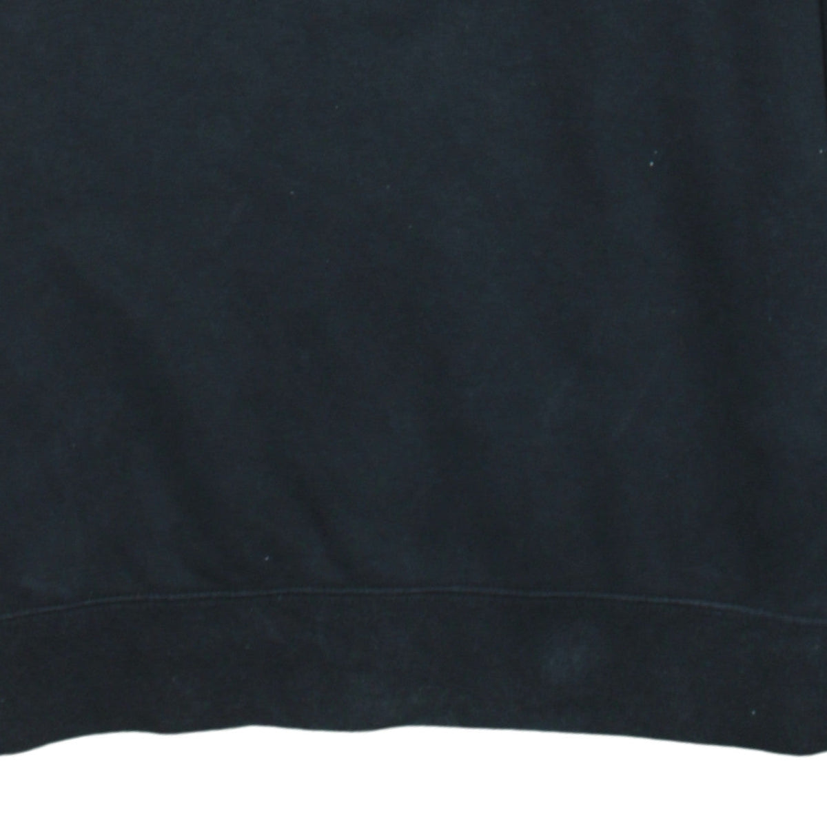 Nike Men's Black Medium Crew Neck Graphic Pullover Sweatshirt
