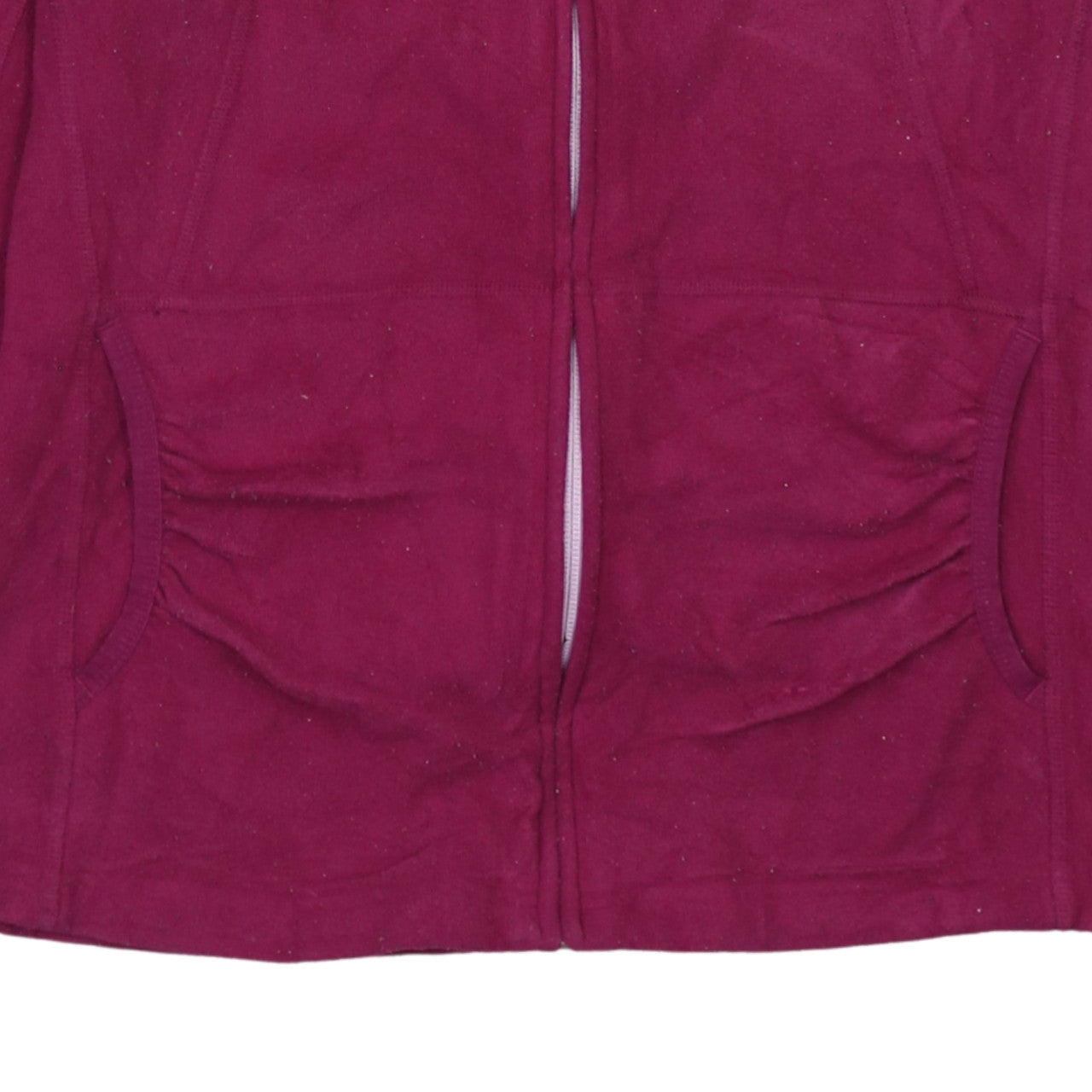 The North Face Women’s Magenta Fleece Full Zip Hoodie Size M