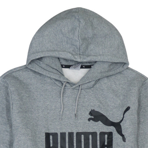 Puma Mens Grey XL Pullover Hoodie Graphic Sportswear