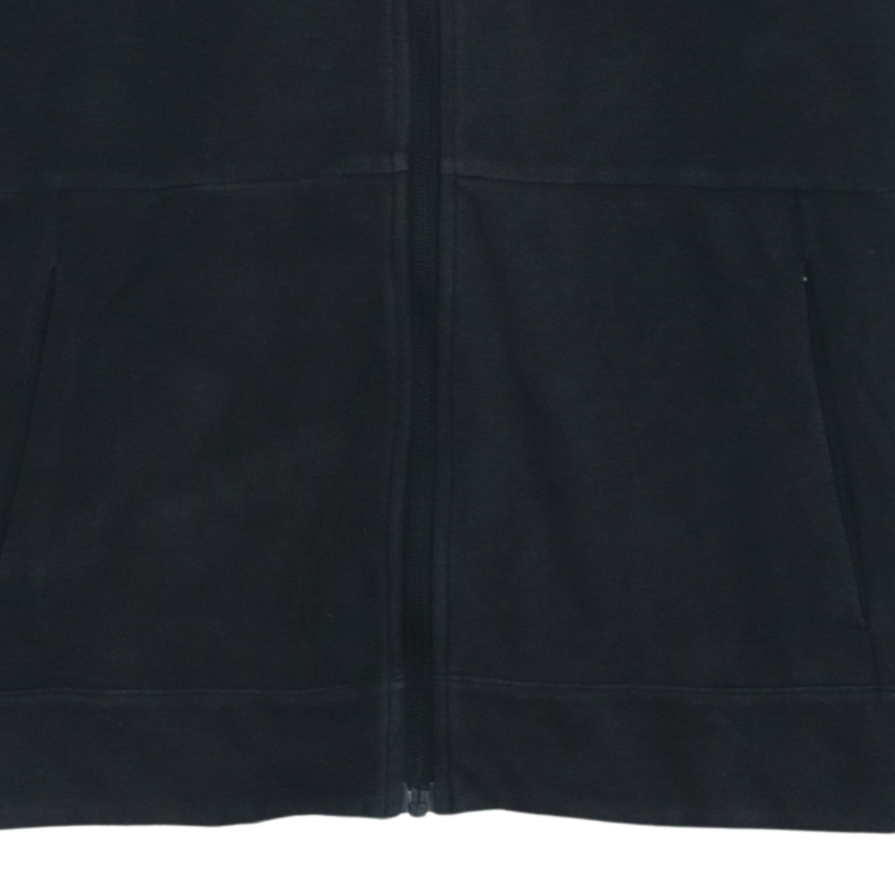 Adidas Women Black Full Zip Hoodie Medium Hooded Sweatshirt