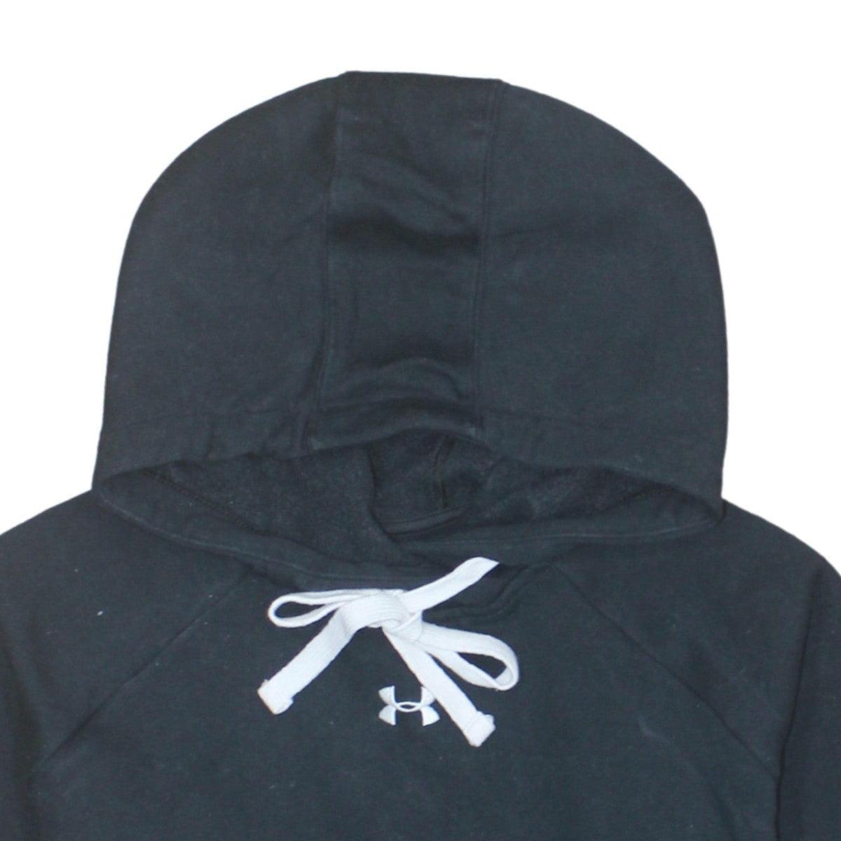 Under Armour Men’s Black Small Pullover Hoodie Fleece Sweatshirt