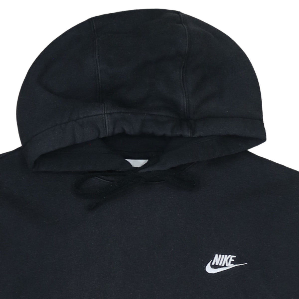 Nike Men's Black Medium Pullover Hoodie with Logo